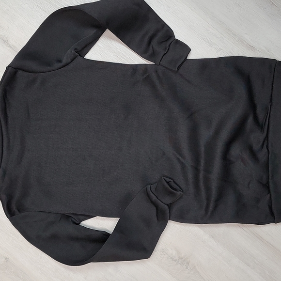 Blushmark small long sleeve black dress with Scoop neck and pockets NWT - Picture 8 of 8